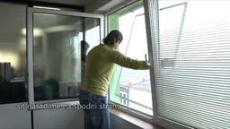 Skladová okna - instalace sítě
