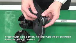 Nylon Cord Movie 5_Trouble of winding Nylon Cord
