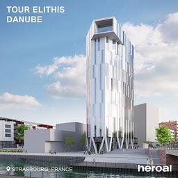 Tour Elithis Danube is the first plus energy tower that produces more energy than it consumes.💡 No wonder that the builder chose components that are highly energy efficient, like the window system heroal W 72. ⠀⠀⠀⠀⠀⠀⠀
