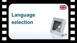 B-Tronic CentralControl:  Language selection