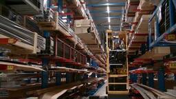 Reynaers Aluminium - Warehouse profile sorting