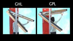 Srovnání možnosti otevírání střešních oken GHL a GPL | VELUX