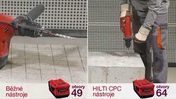 Hilti TE-CX Příklepové vrtáky pro vrtání do betonu s výztuží - porovnání