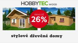 Stylové dřevěné domy - sleva 26%