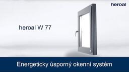 Energeticky úsporný okenní systém | heroal W 77