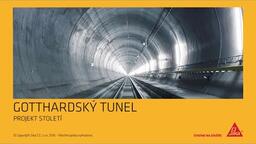 Gotthardský tunel - nejdelší železniční tunel na světě je dokončen