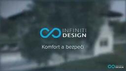 Infinity design - Sekční garážová vrata