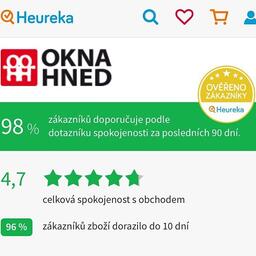 🎉5️⃣0️⃣0️⃣❗️recenzí na Heurece🏆 Děkujeme❗️https://obchody.heureka.cz/okna-hned-cz/recenze/ 